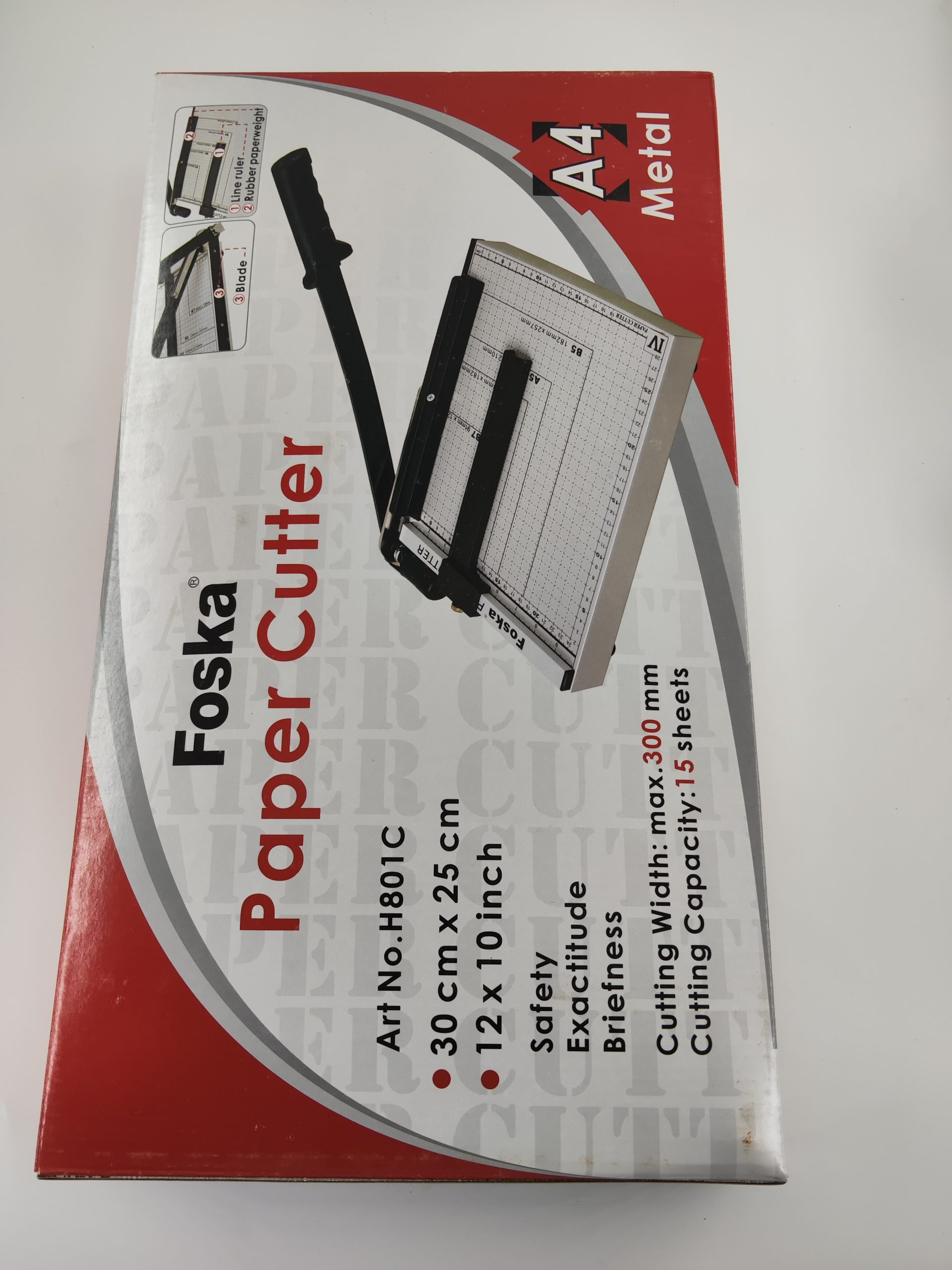 Coupe papier A4 FOSKA H801C – Image 7