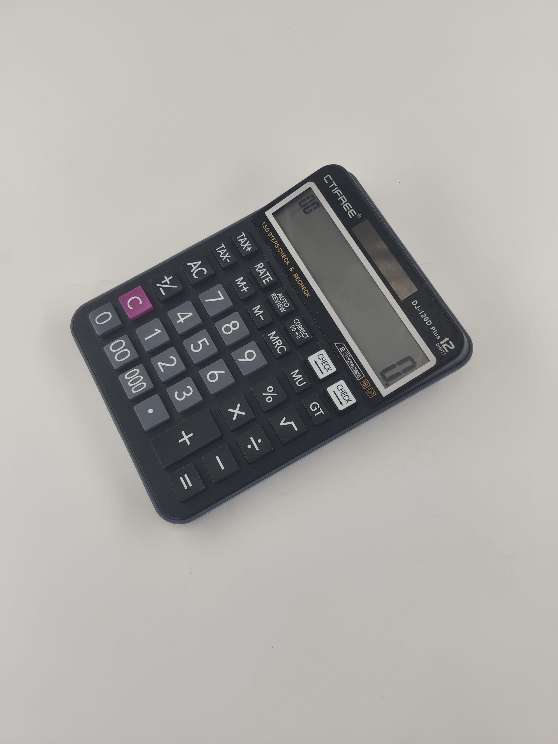 Calculatrice de table CTIFREE DJ 120D Plus 12 chiffres – Image 7