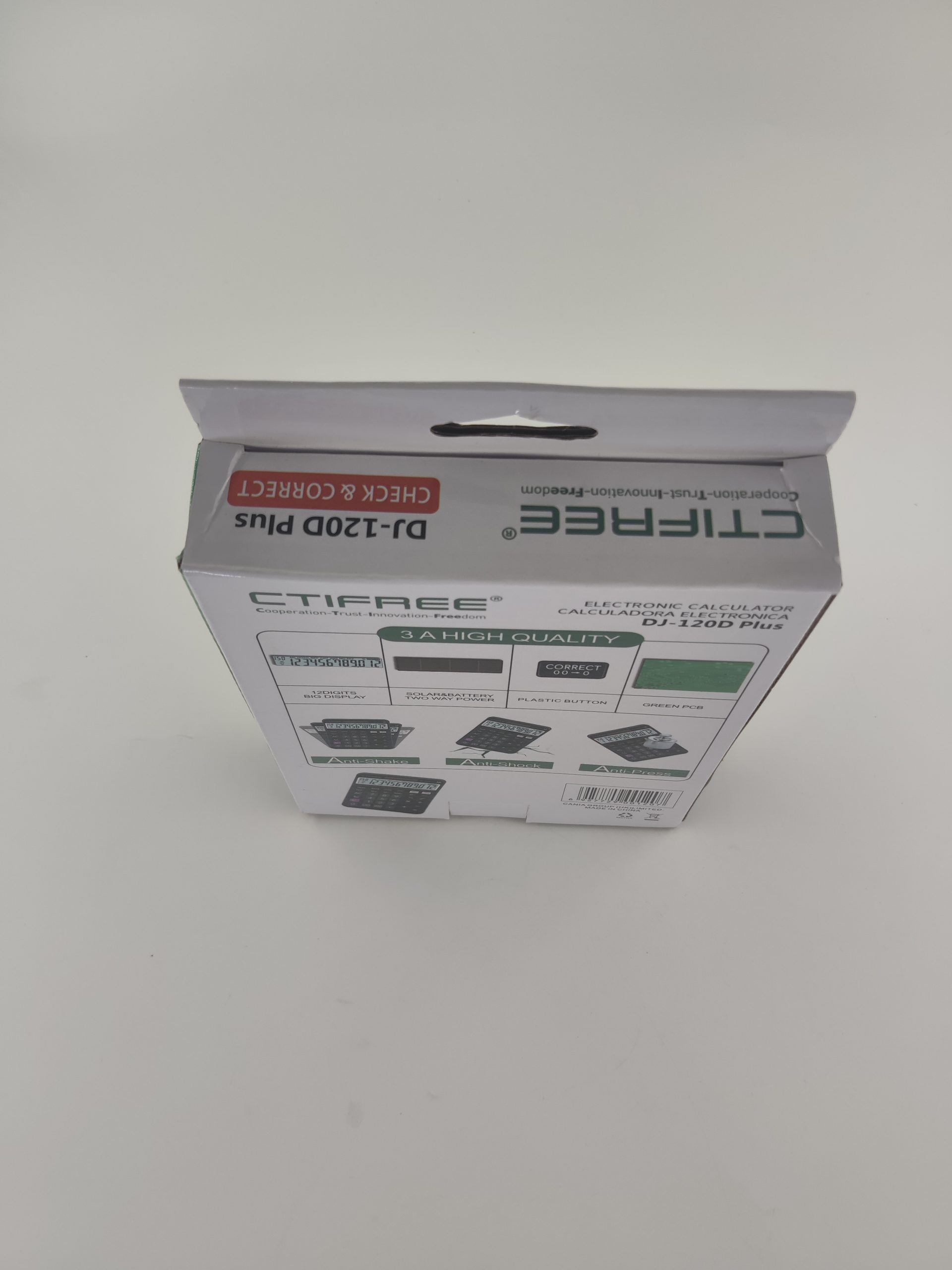 Calculatrice de table CTIFREE DJ 120D Plus 12 chiffres – Image 4