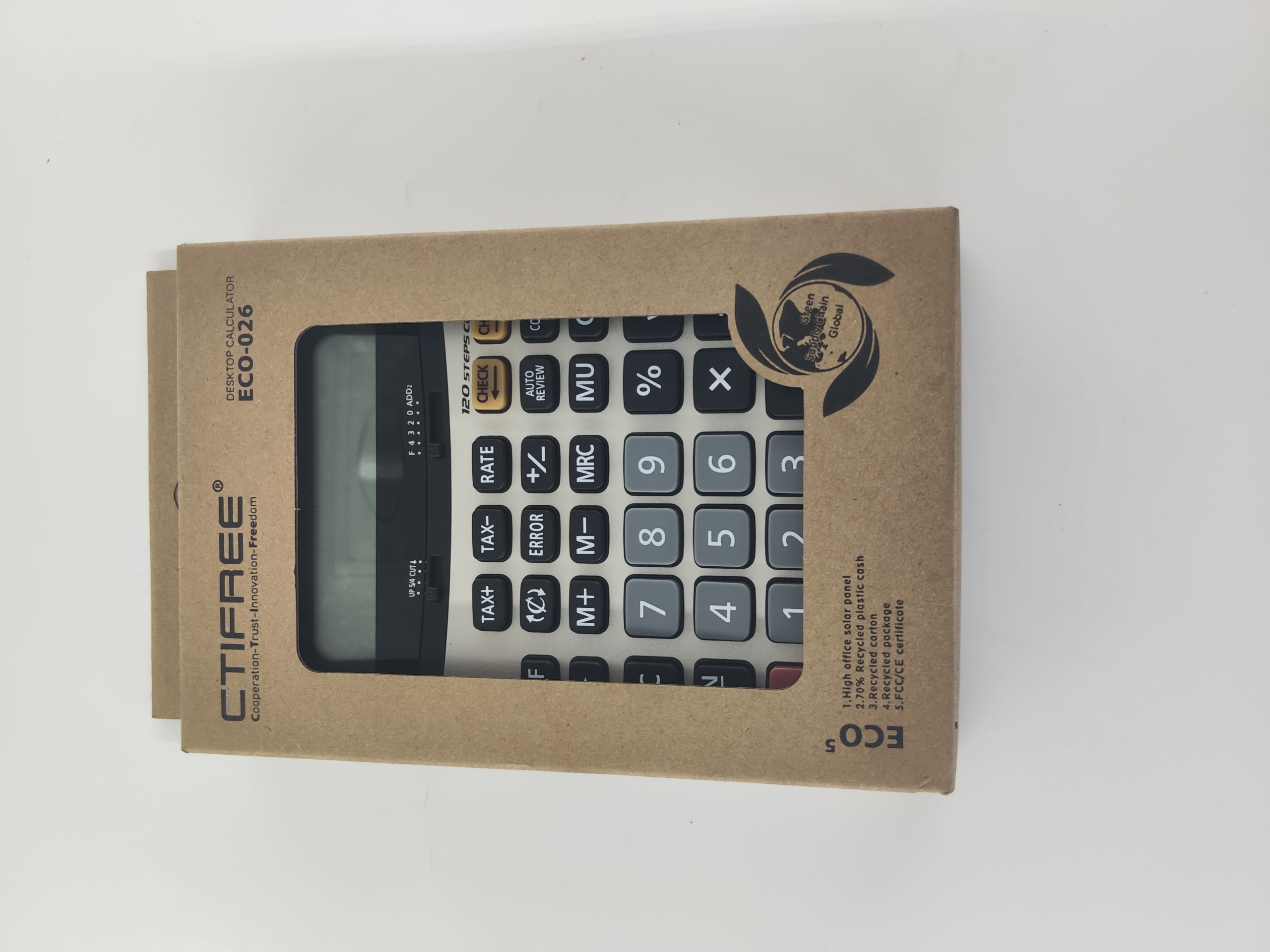 Calculatrice de table CTIFREE ECO-026 16 chiffres – Image 5