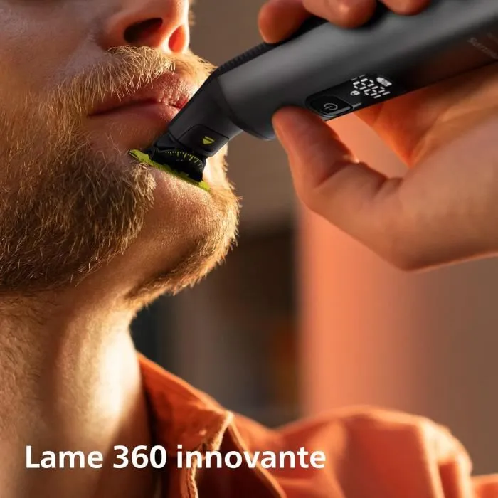 Rasoir et tondeuse électrique Philips OneBlade Pro 360 hybride Visage + Corps – Image 12