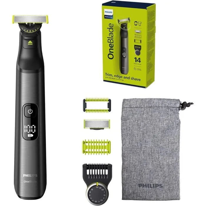 Rasoir et tondeuse électrique Philips OneBlade Pro 360 hybride Visage + Corps