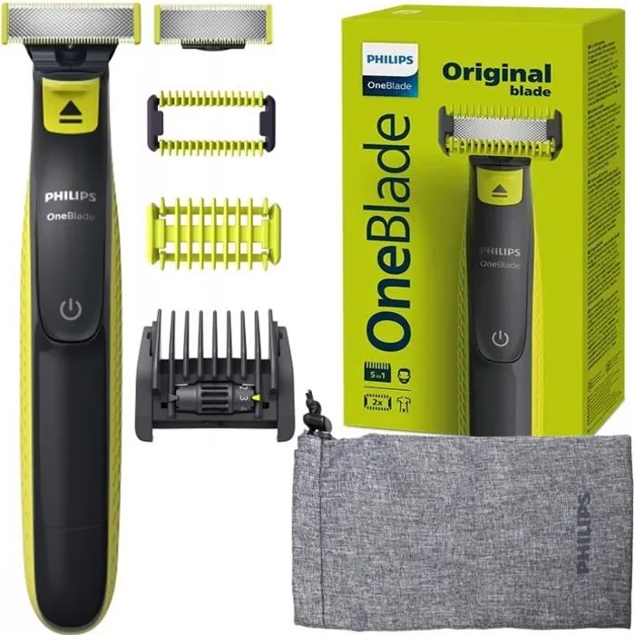 Rasoir et tondeuse électrique Philips OneBlade Pro 360 hybride Visage + Corps – Image 16