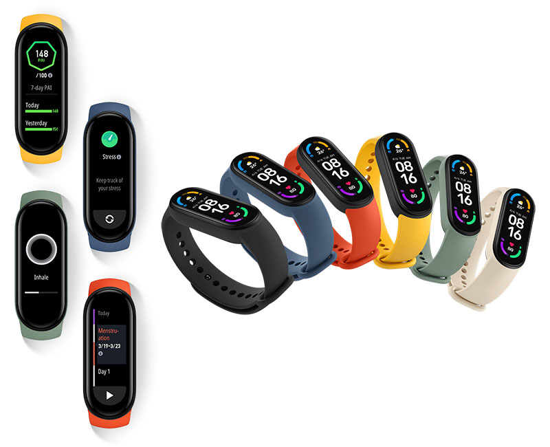 Bracelet connecté Smart band6 – Image 4