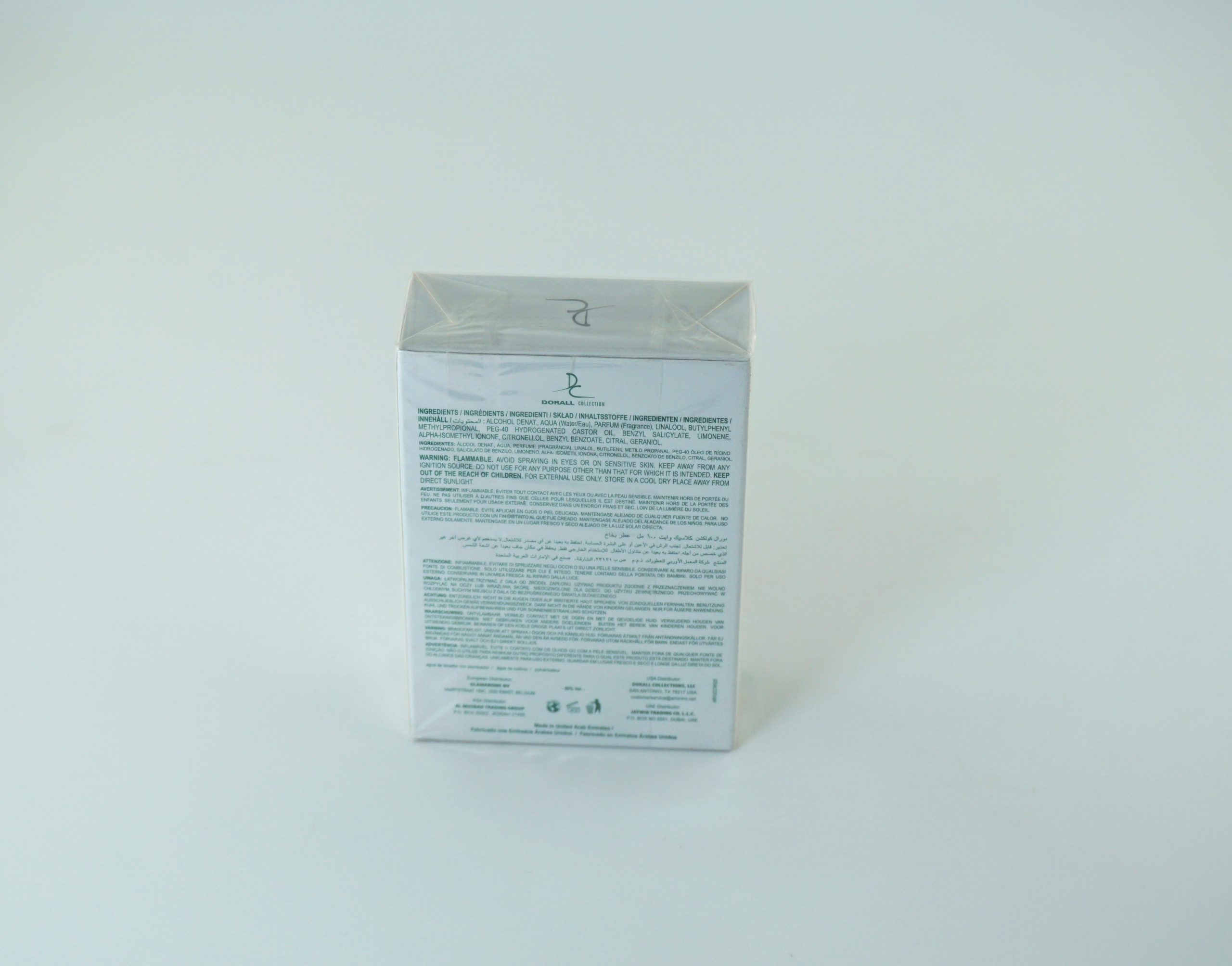 Eau de toilette classic white de 100ml – Image 4